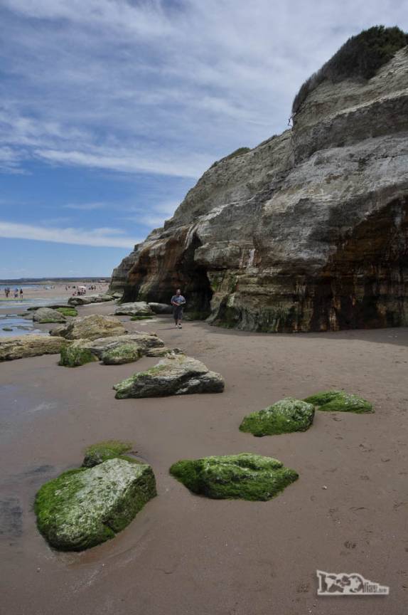 As grutas que dão nome à cidade de Las Grutas, no litoral da Argentina